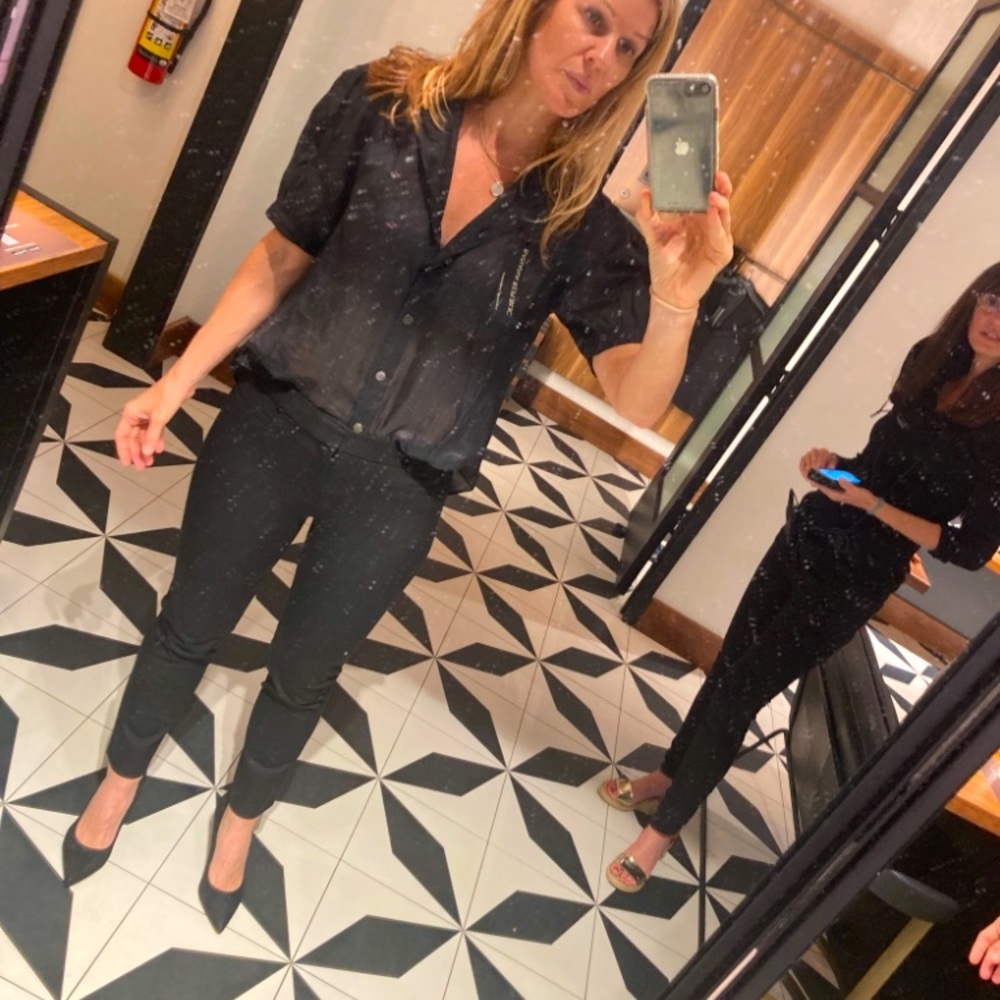 Black pant suit. Never worn. All three pieces can be sold separately.